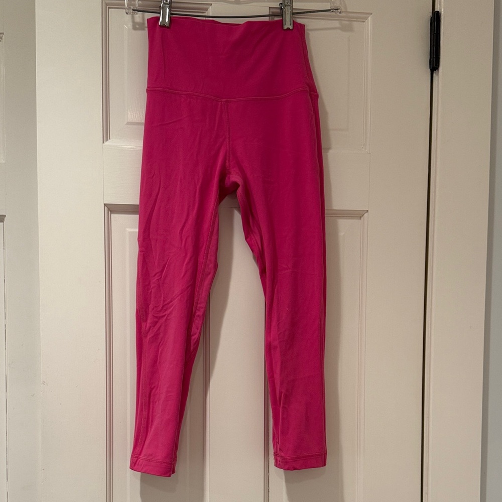 Lululemon Hot Pink Align Leggings